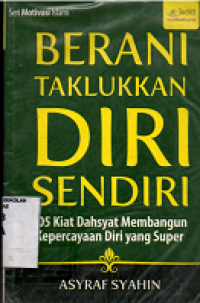 Image of Berani Taklukan Diri Sendiri
