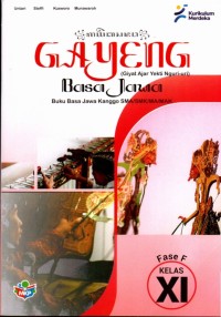 Image of Gayeng Basa Jawa Kls XI